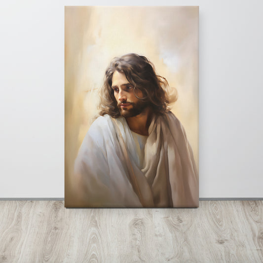 The Light Of Christ Canvas Print