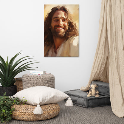 Free At Last In Jesus Canvas Print