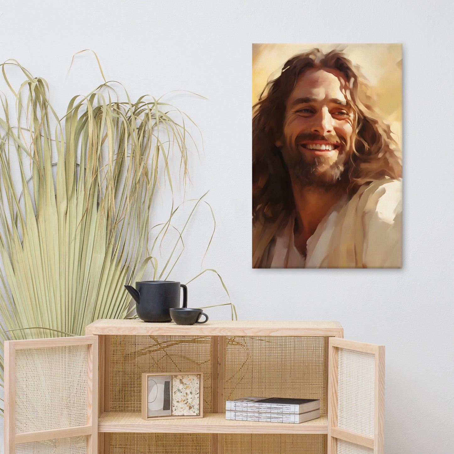 Free At Last In Jesus Canvas Print