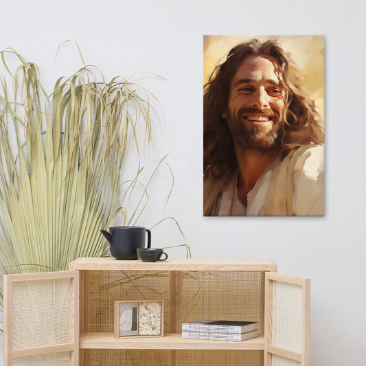 Free At Last In Jesus Canvas Print