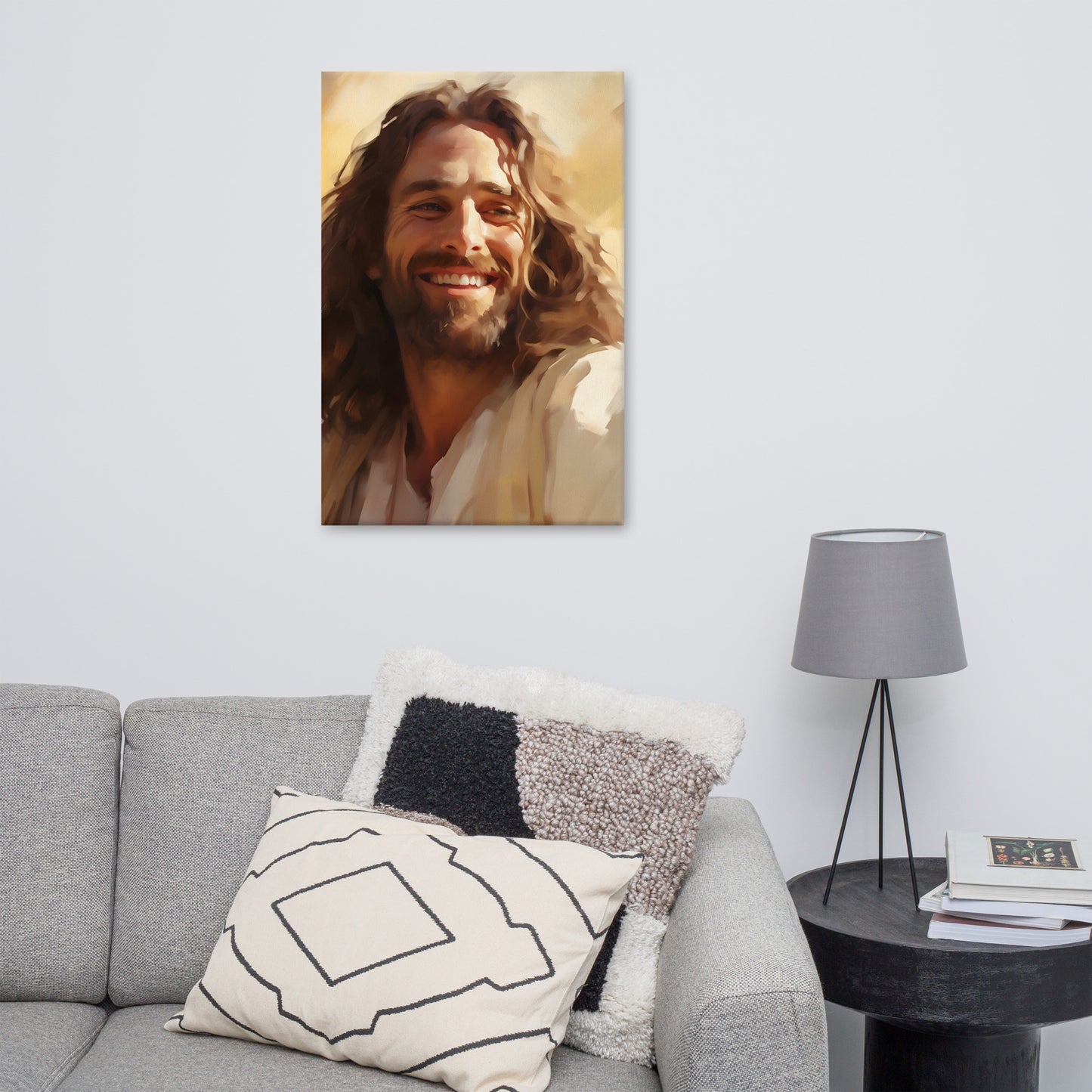 Free At Last In Jesus Canvas Print