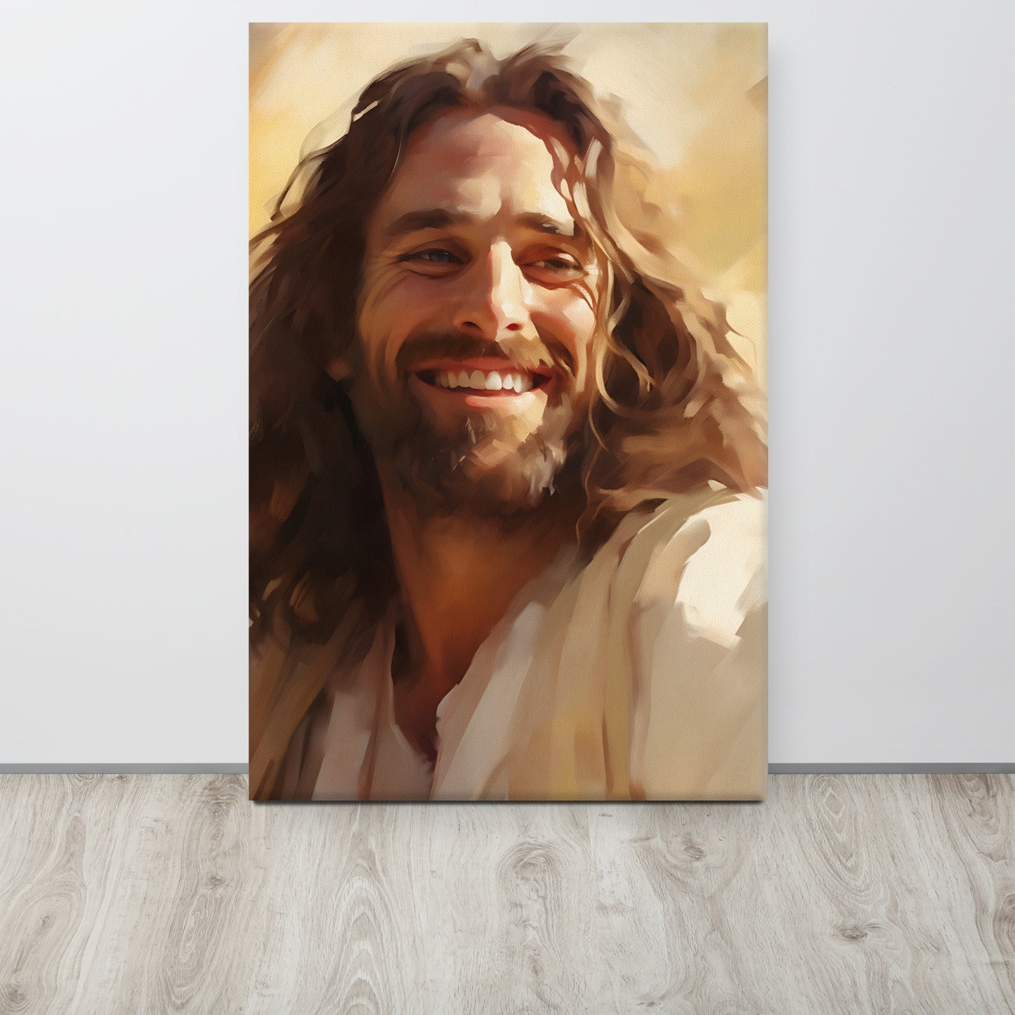 Free At Last In Jesus Canvas Print