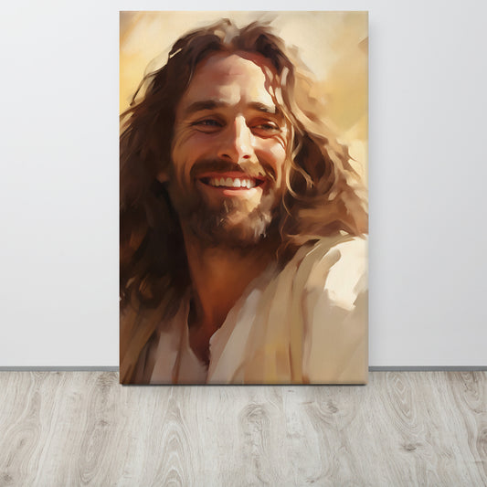 Free At Last In Jesus Canvas Print