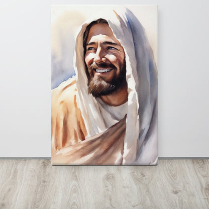 Yeshua's Smile Canvas Print