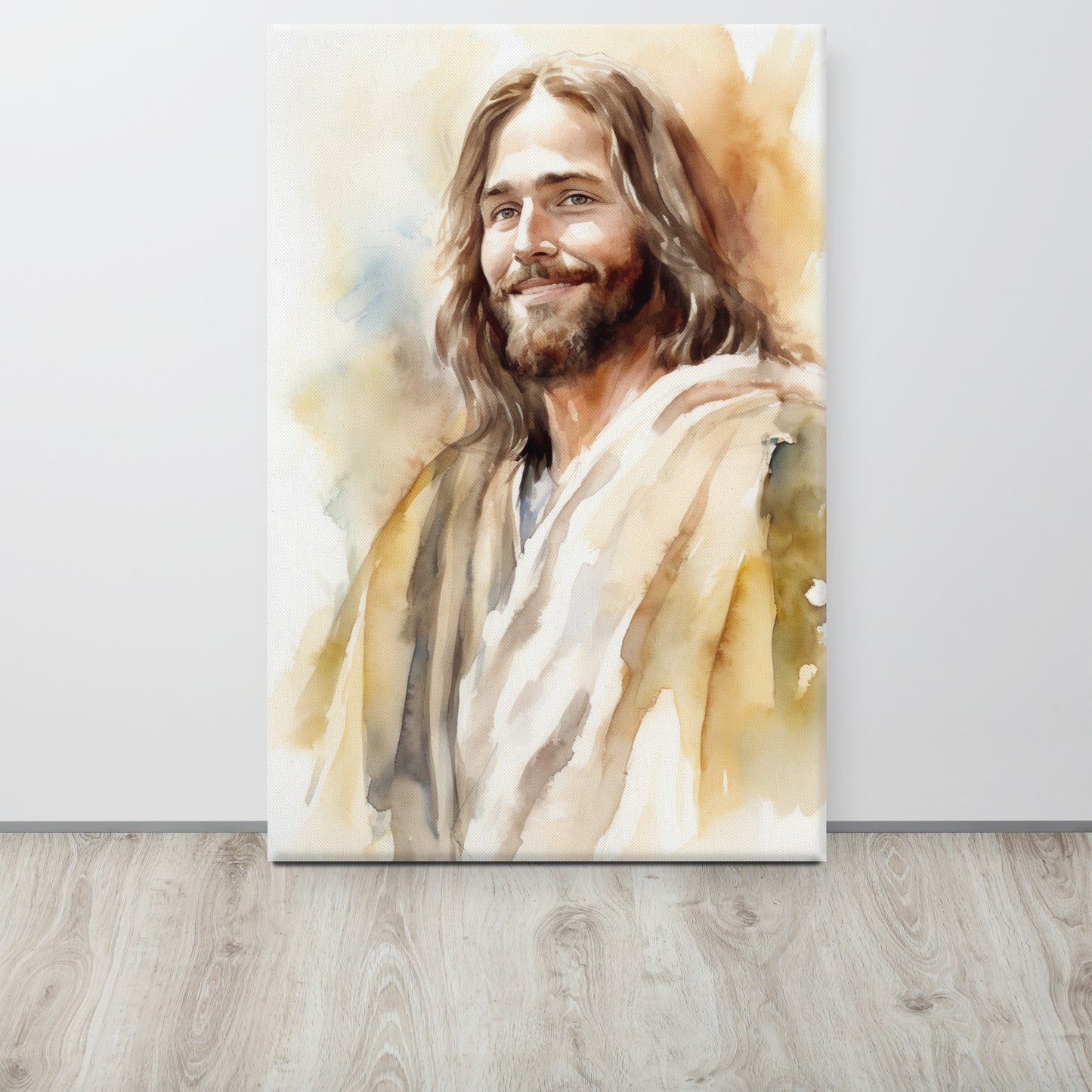Jesus Shepherd Of Souls Canvas Print