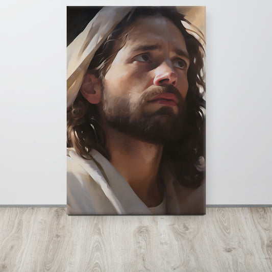 Jesus Savior of the Broken Canvas Print