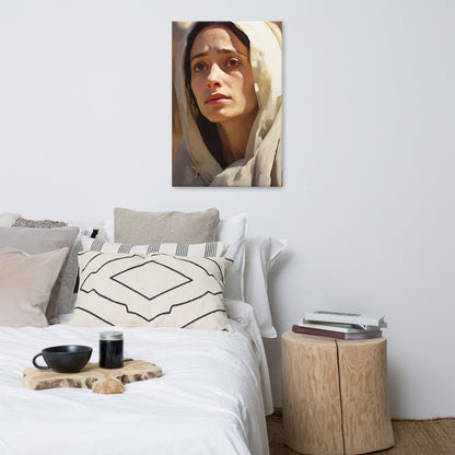 Our Lady Of Sorrows Canvas Print