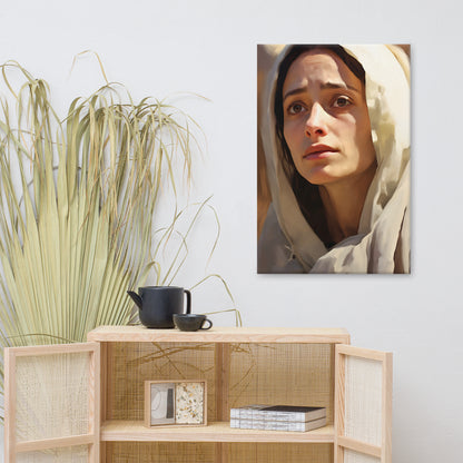 Our Lady Of Sorrows Canvas Print
