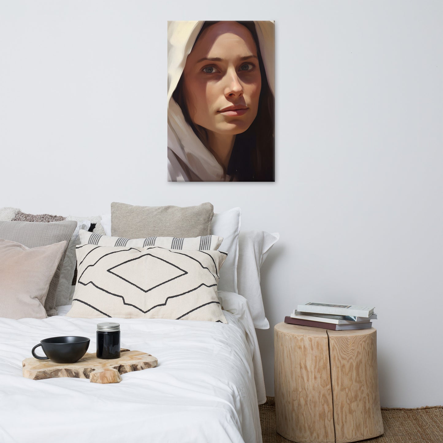 Mary Mother Of Jesus Canvas Print