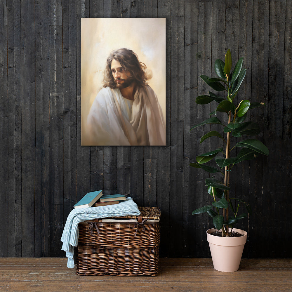 The Light Of Christ Canvas Print
