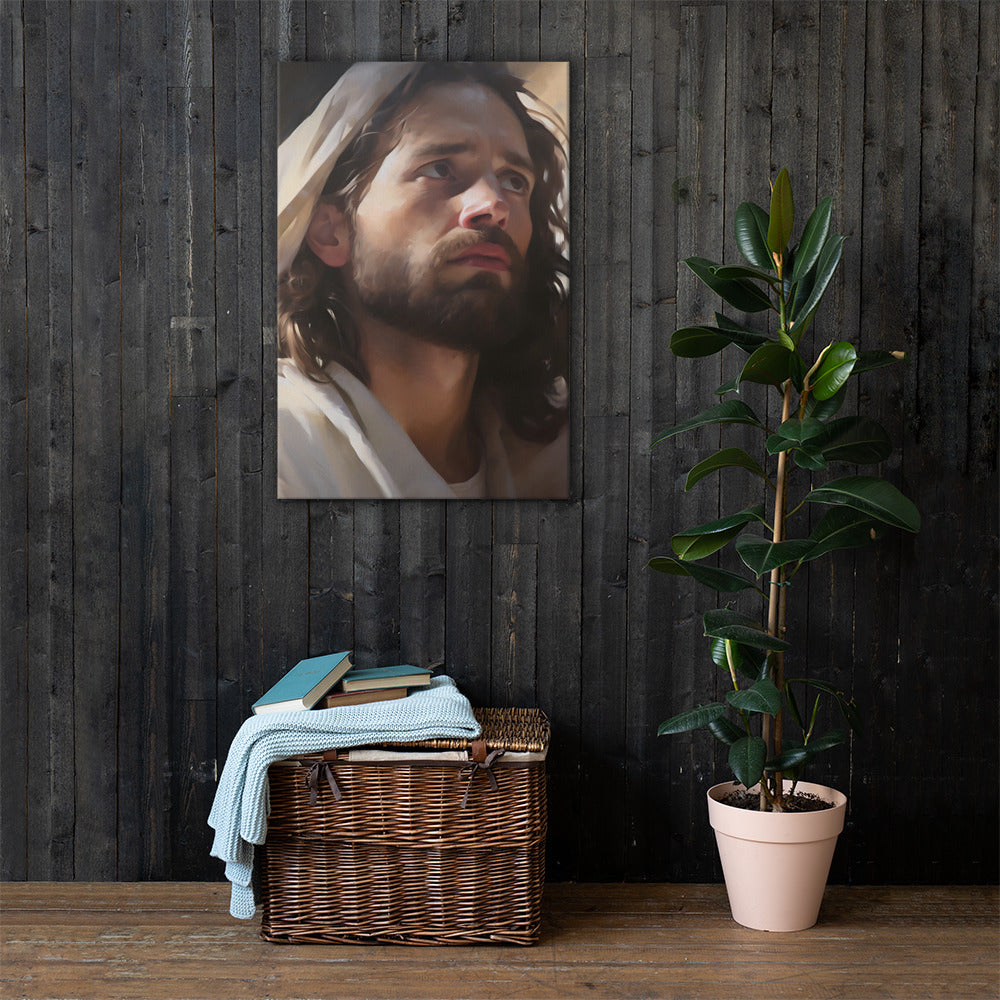 Jesus Savior of the Broken Canvas Print