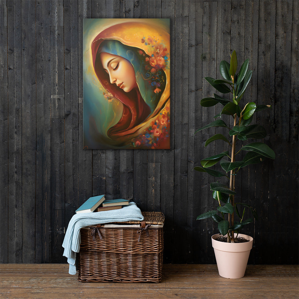Blessed Virgin Mary Canvas Print