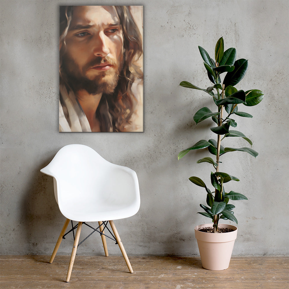 Merciful Messiah Canvas Print