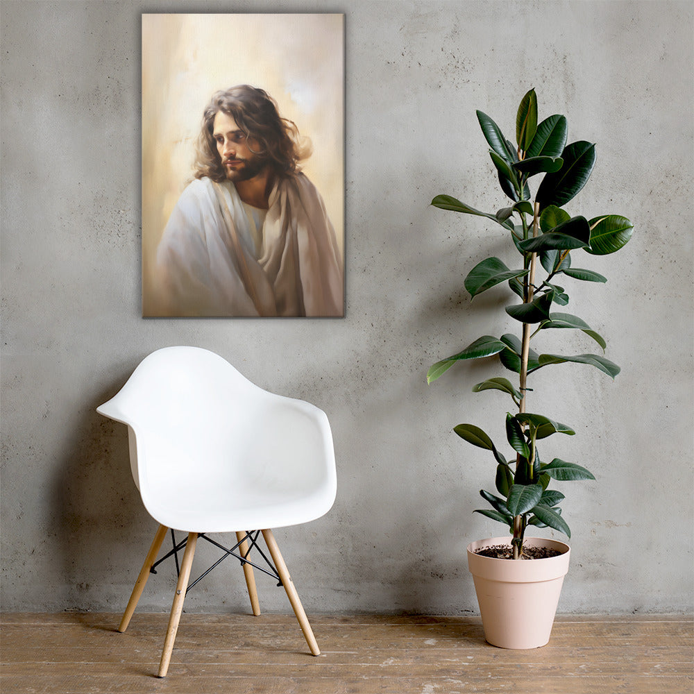 The Light Of Christ Canvas Print