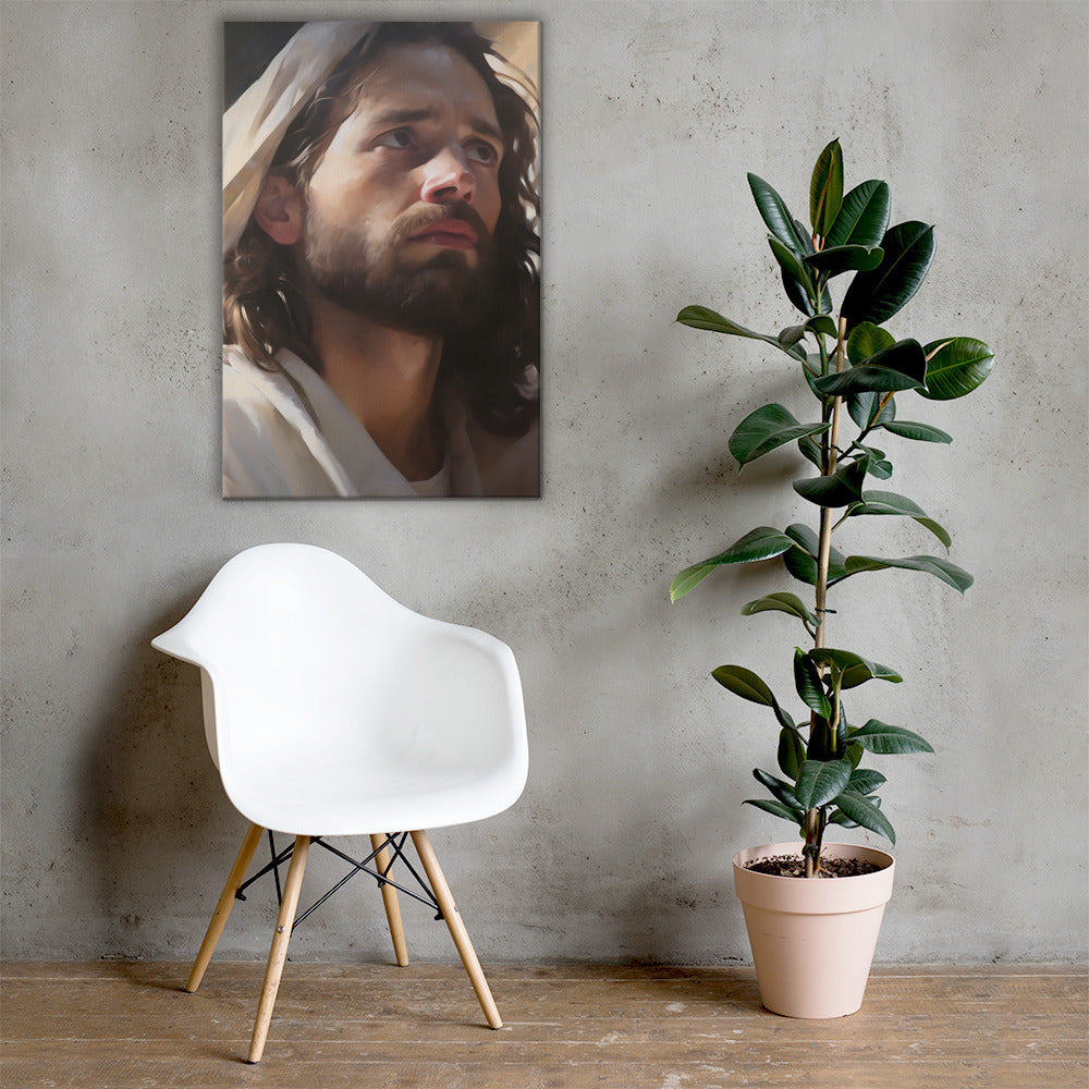 Jesus Savior of the Broken Canvas Print