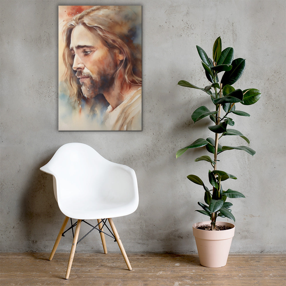 Jesus Physician Of Souls Canvas Print