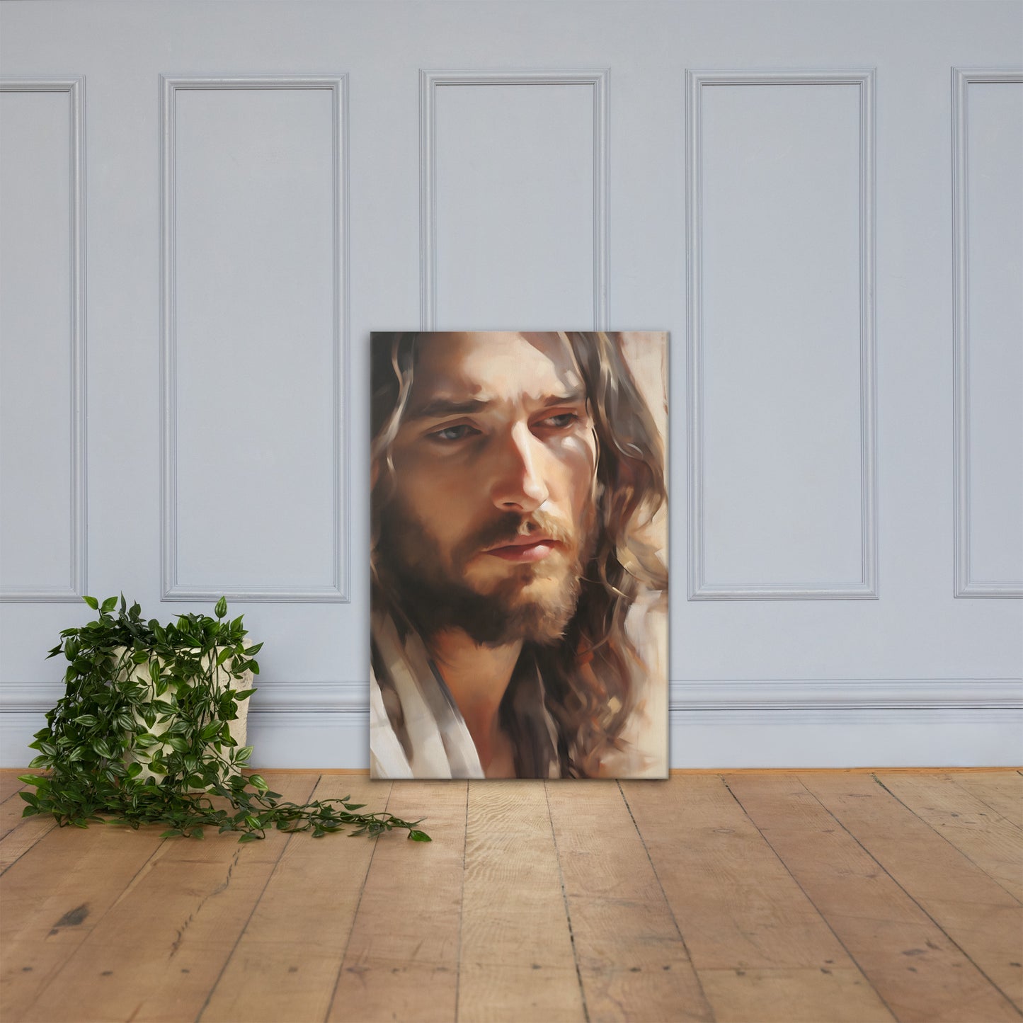 Merciful Messiah Canvas Print
