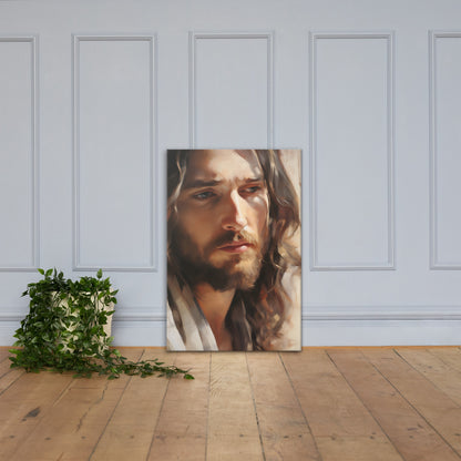 Merciful Messiah Canvas Print