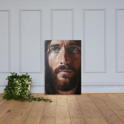 Jesus Searcher Of Hearts Canvas Print - 24x36"