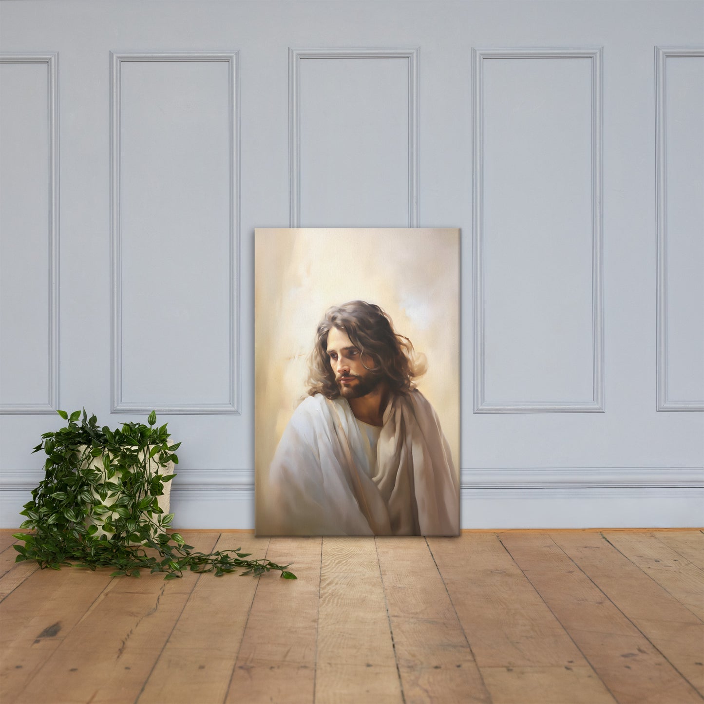 The Light Of Christ Canvas Print