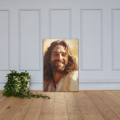 Free At Last In Jesus Canvas Print