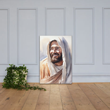Yeshua's Smile Canvas Print