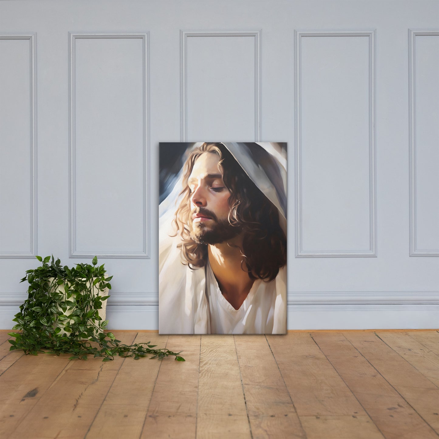 Radiant Messiah Canvas Print