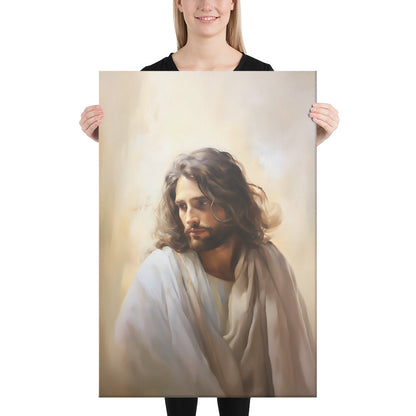 The Light Of Christ Canvas Print