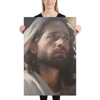 Jesus Savior of the Broken Canvas Print