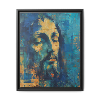 Christ In Blue | Canvas Print