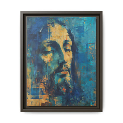 Christ In Blue | Canvas Print