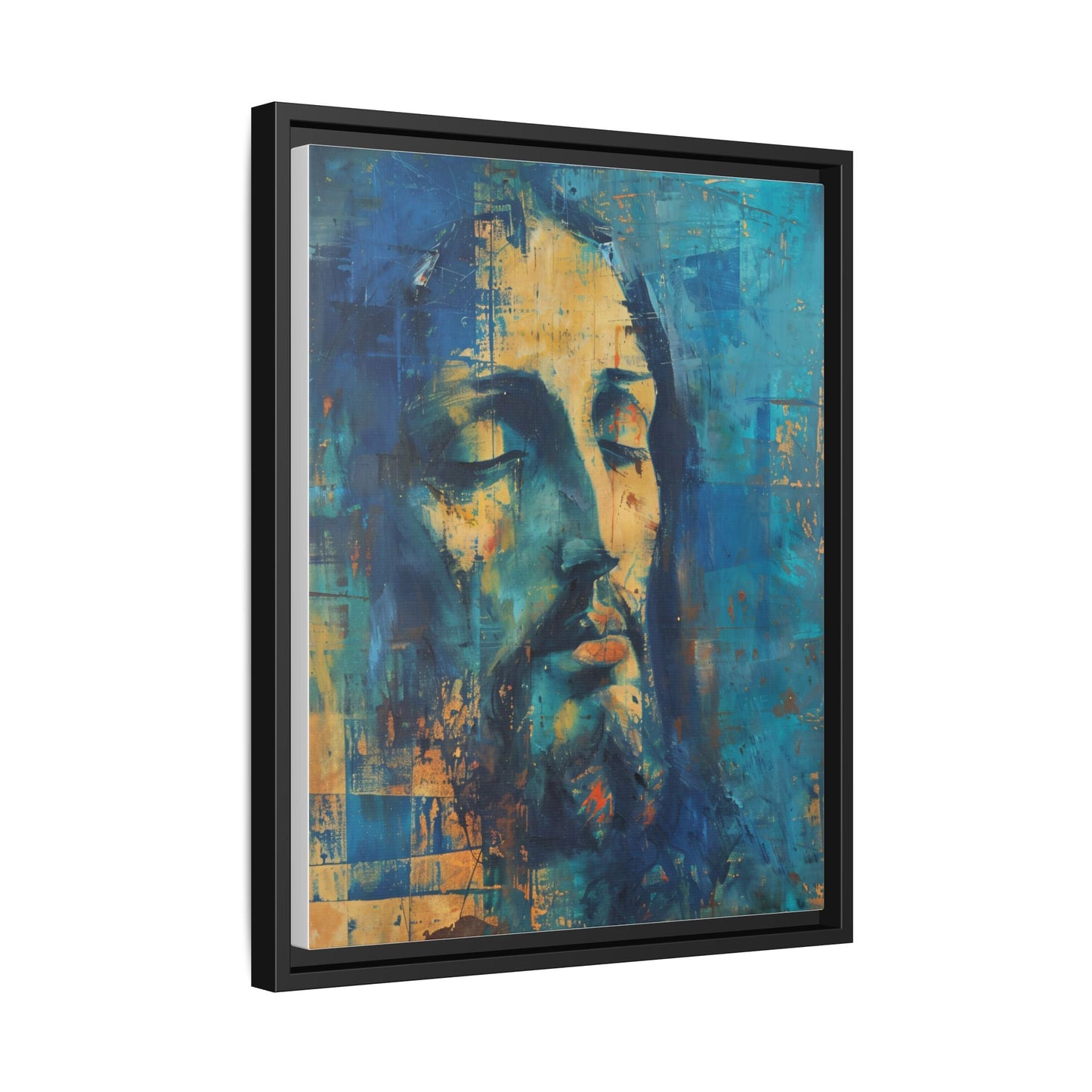 Christ In Blue | Canvas Print
