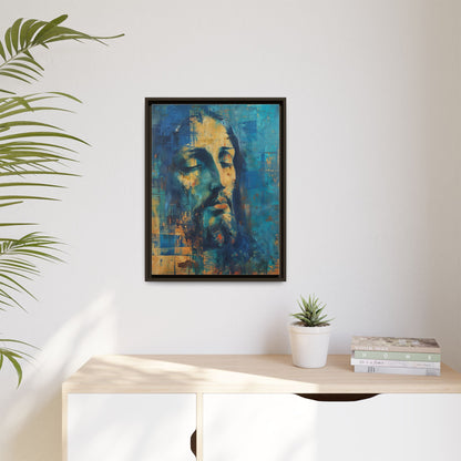 Christ In Blue | Canvas Print