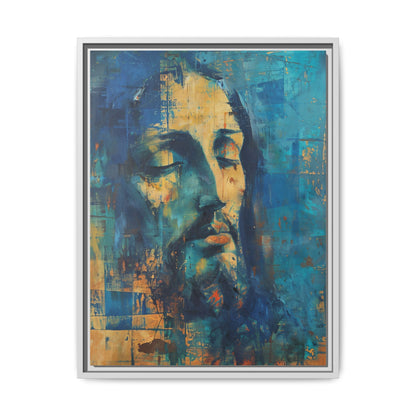 Christ In Blue | Canvas Print