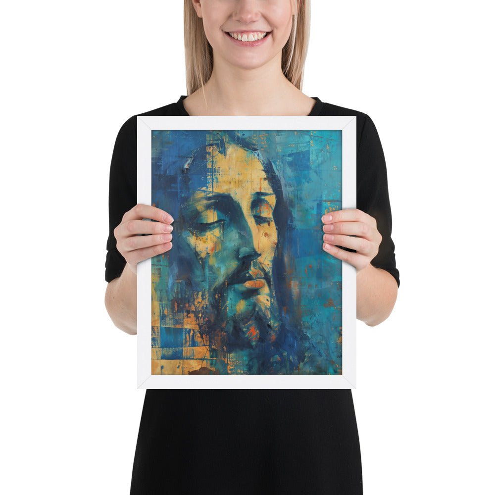 Christ In Blue Fine Art Print - ChristVisions