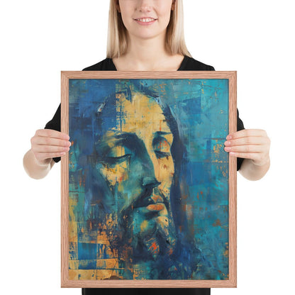 Christ In Blue Fine Art Print - ChristVisions