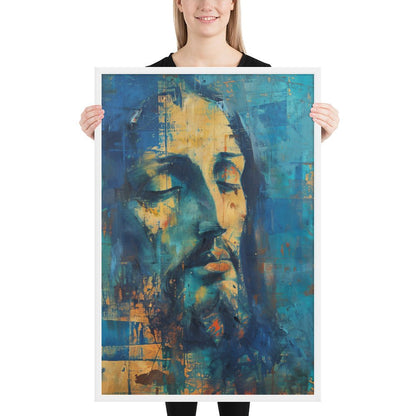 Christ In Blue Fine Art Print - ChristVisions