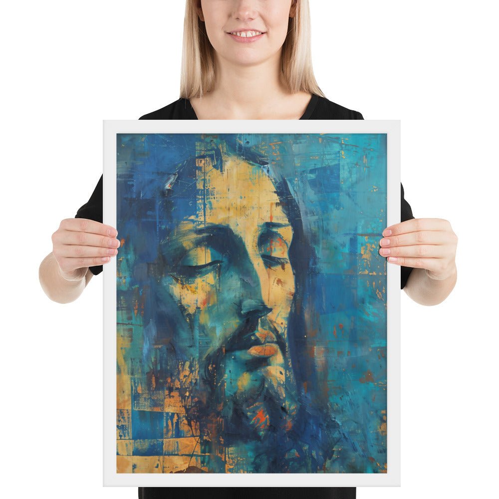 Christ In Blue Fine Art Print - ChristVisions