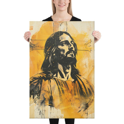 Christ In Gold | Canvas Print