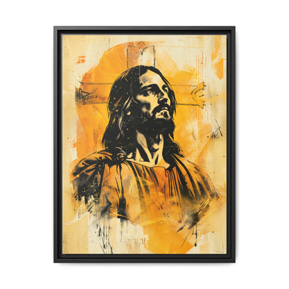 Christ In Gold | Canvas Print