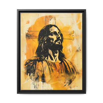 Christ In Gold | Canvas Print