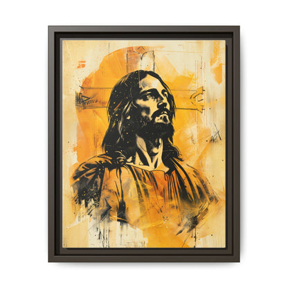 Christ In Gold | Canvas Print