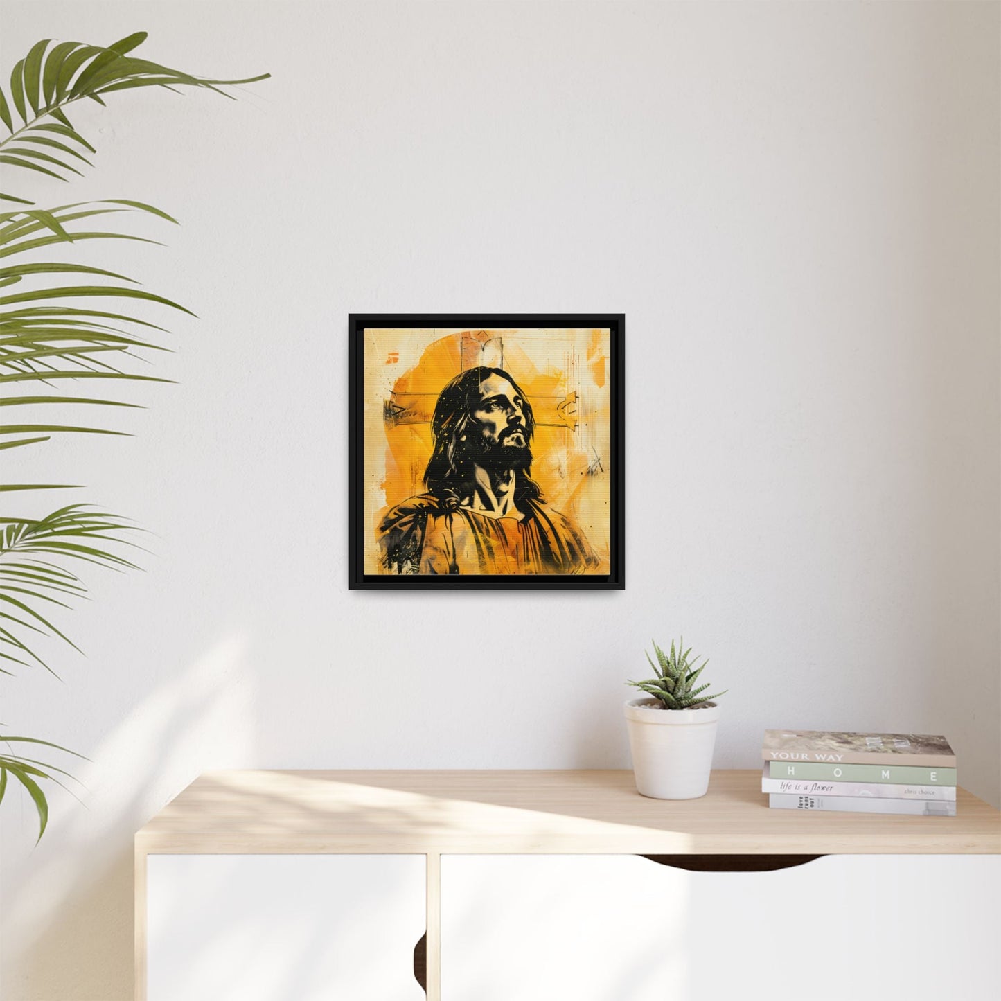 Christ In Gold | Canvas Print
