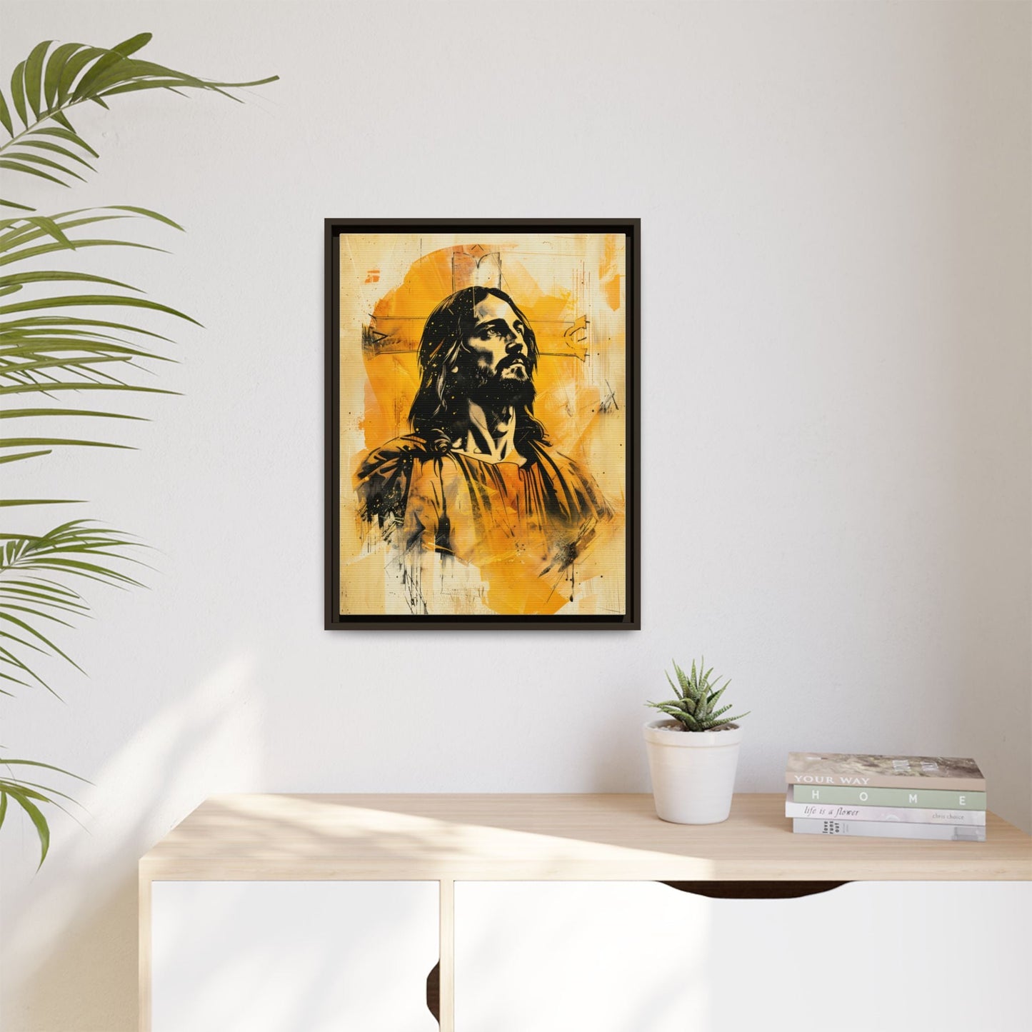Christ In Gold | Canvas Print