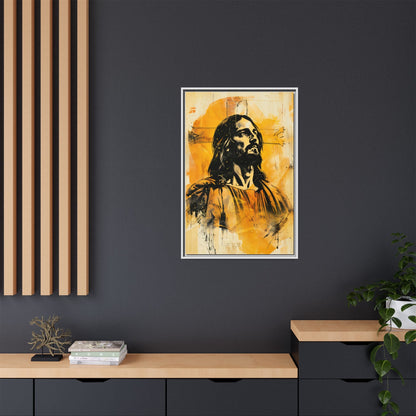 Christ In Gold | Canvas Print