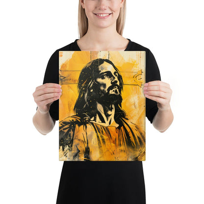 Christ In Gold | Canvas Print
