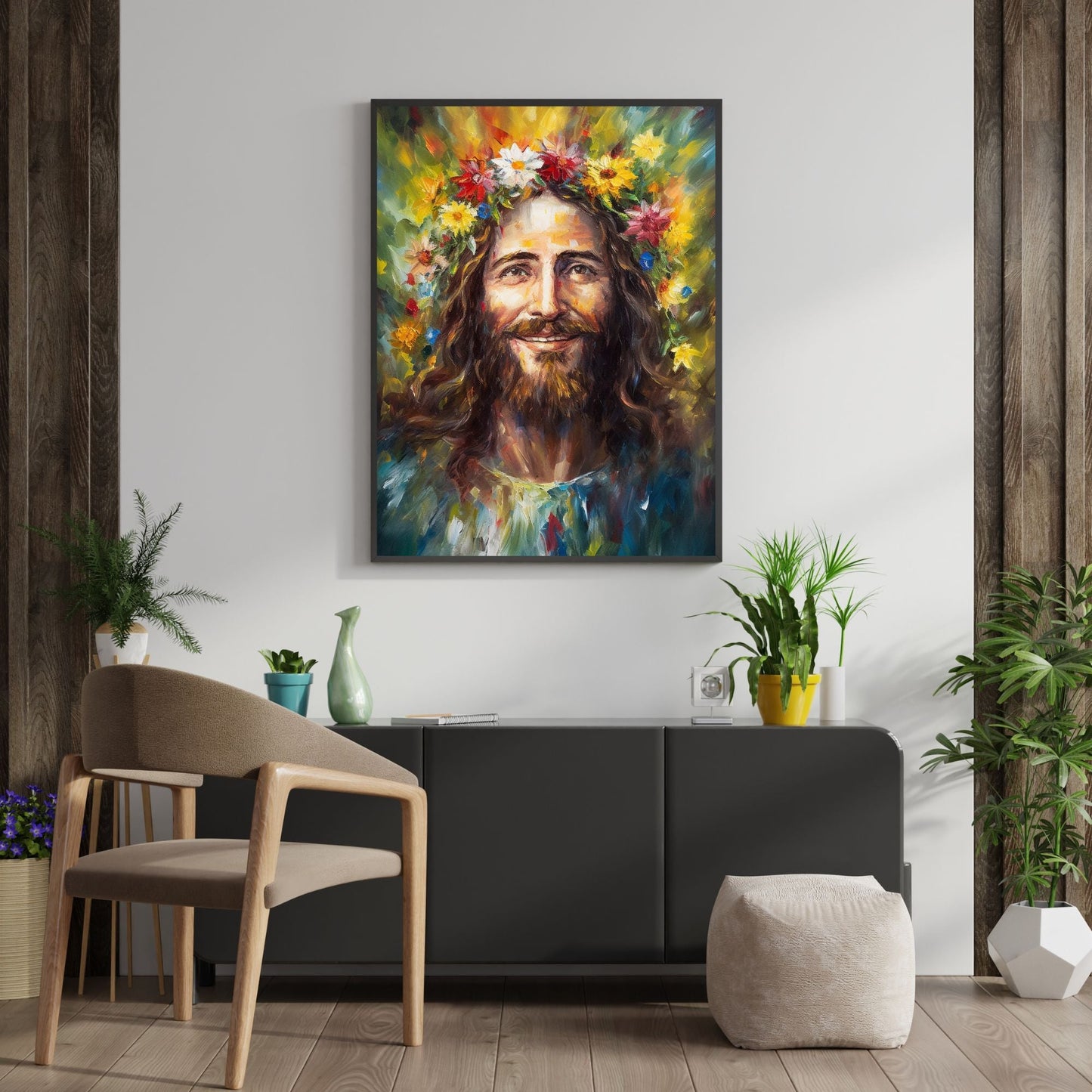 Christ In Paradise Fine Art Print - ChristVisions