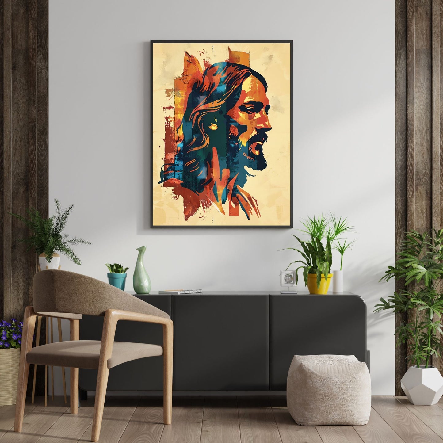 Christ In Profile Fine Art Print - ChristVisions