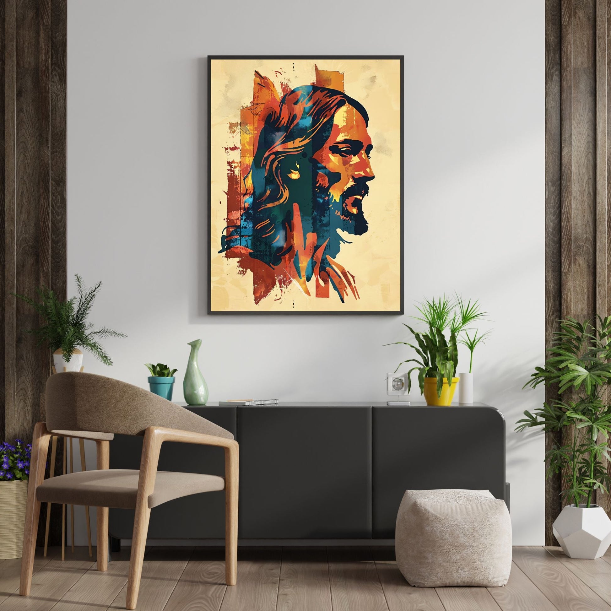 Christ In Profile Fine Art Print - ChristVisions