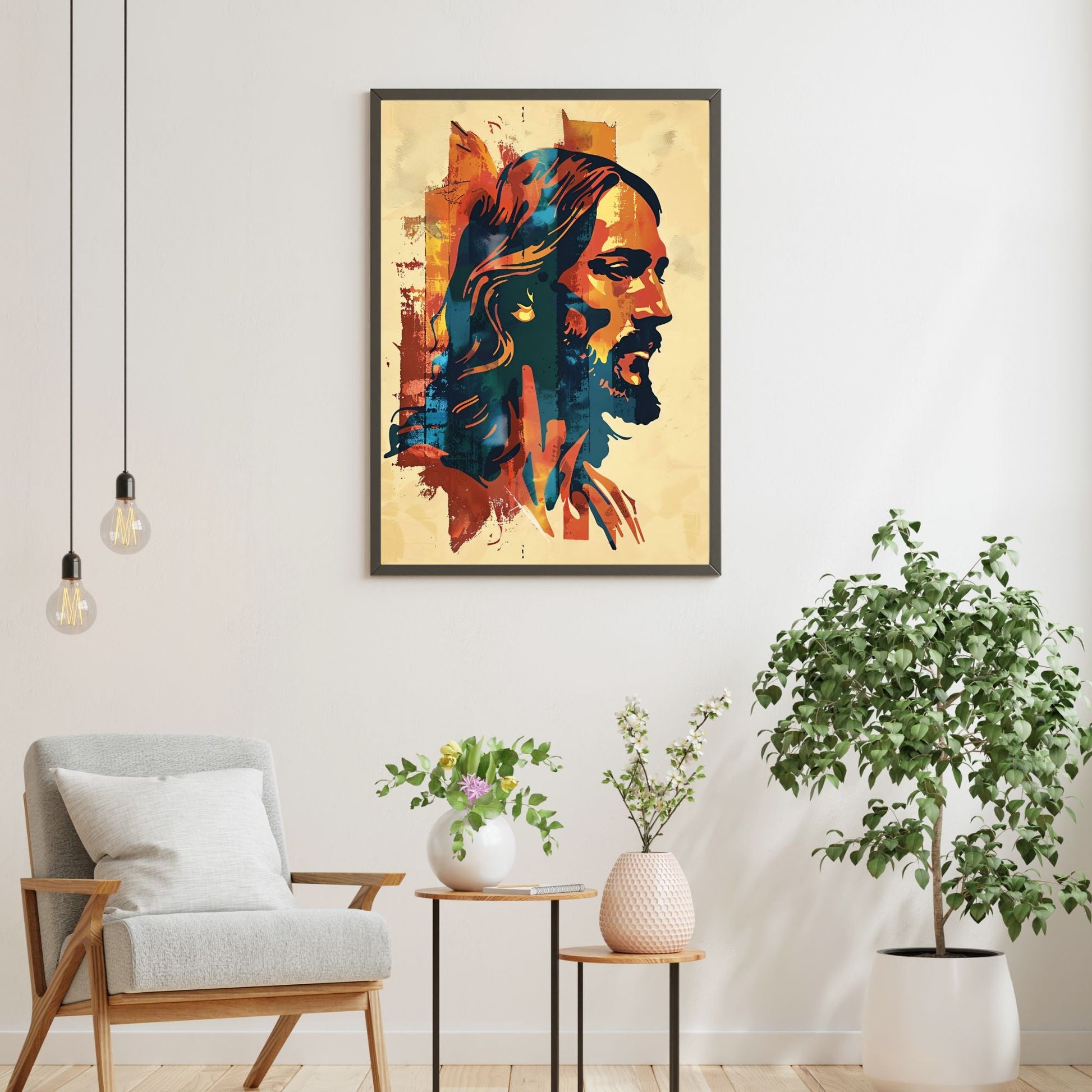 Christ In Profile Fine Art Print - ChristVisions